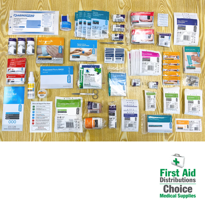 REFILL First Aid Kit Pack - Model 1 BLUE