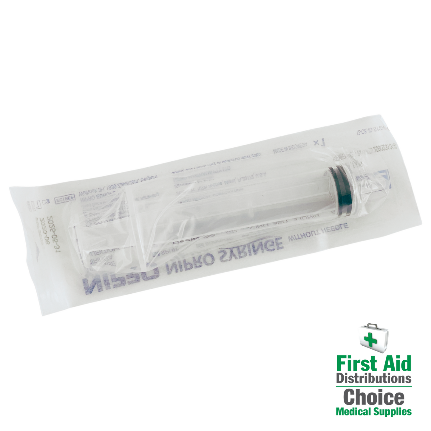 Nipro Syringe Luer Slip (1) - First Aid Distributions