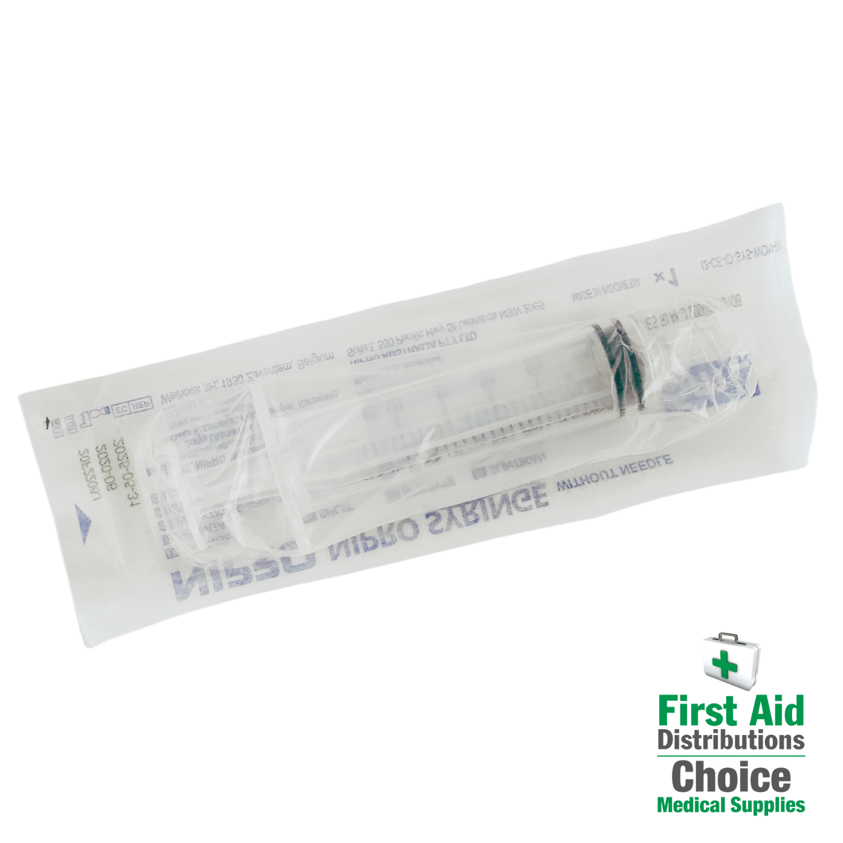 Nipro Syringe Luer Slip (1) - First Aid Distributions