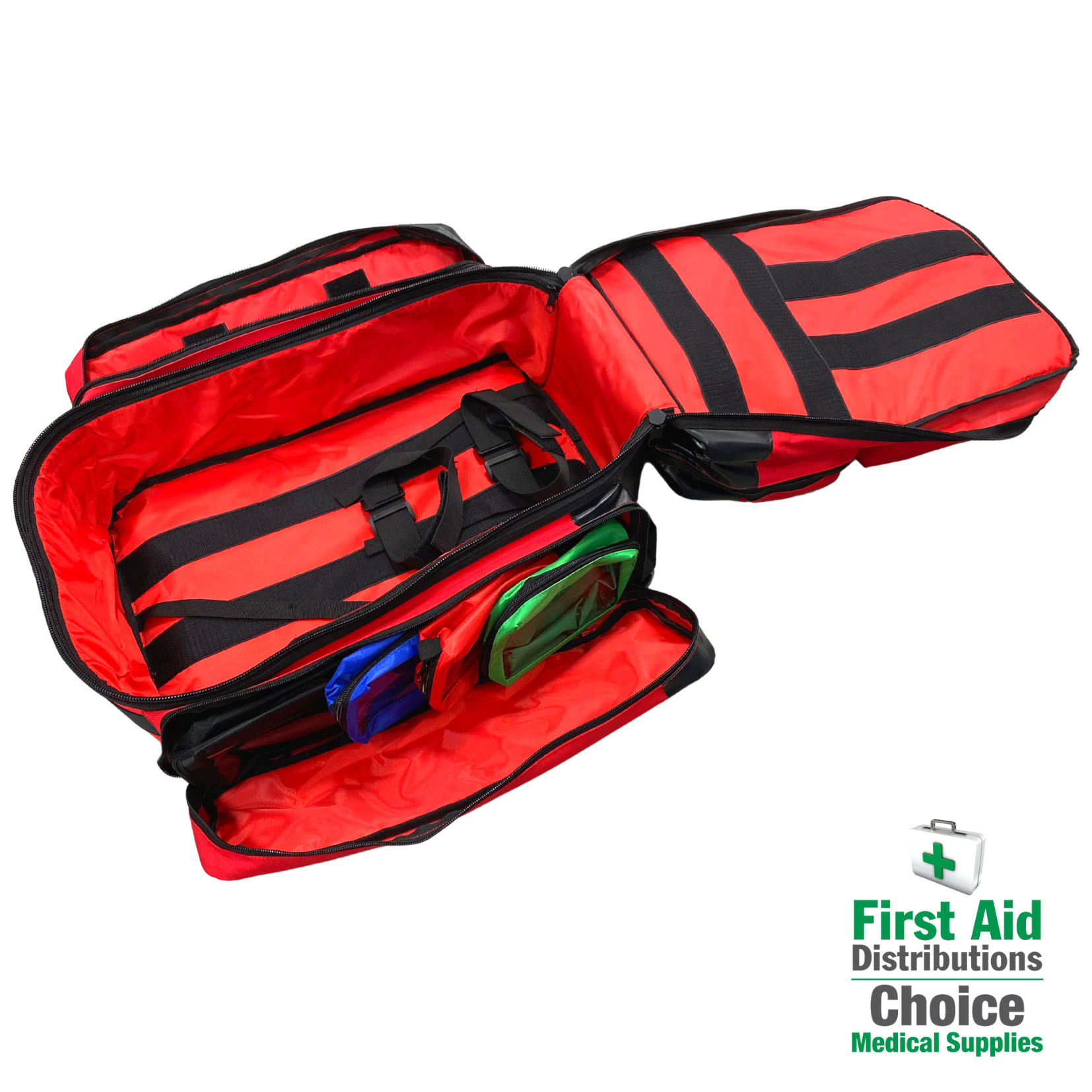 Advanced Life Support First Aid Kit - ALS Trauma Backpack - First Aid Distributions